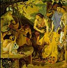 Ford Madox Brown The Coat of Many Colors painting